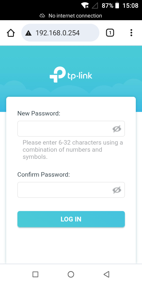 Password prompt
